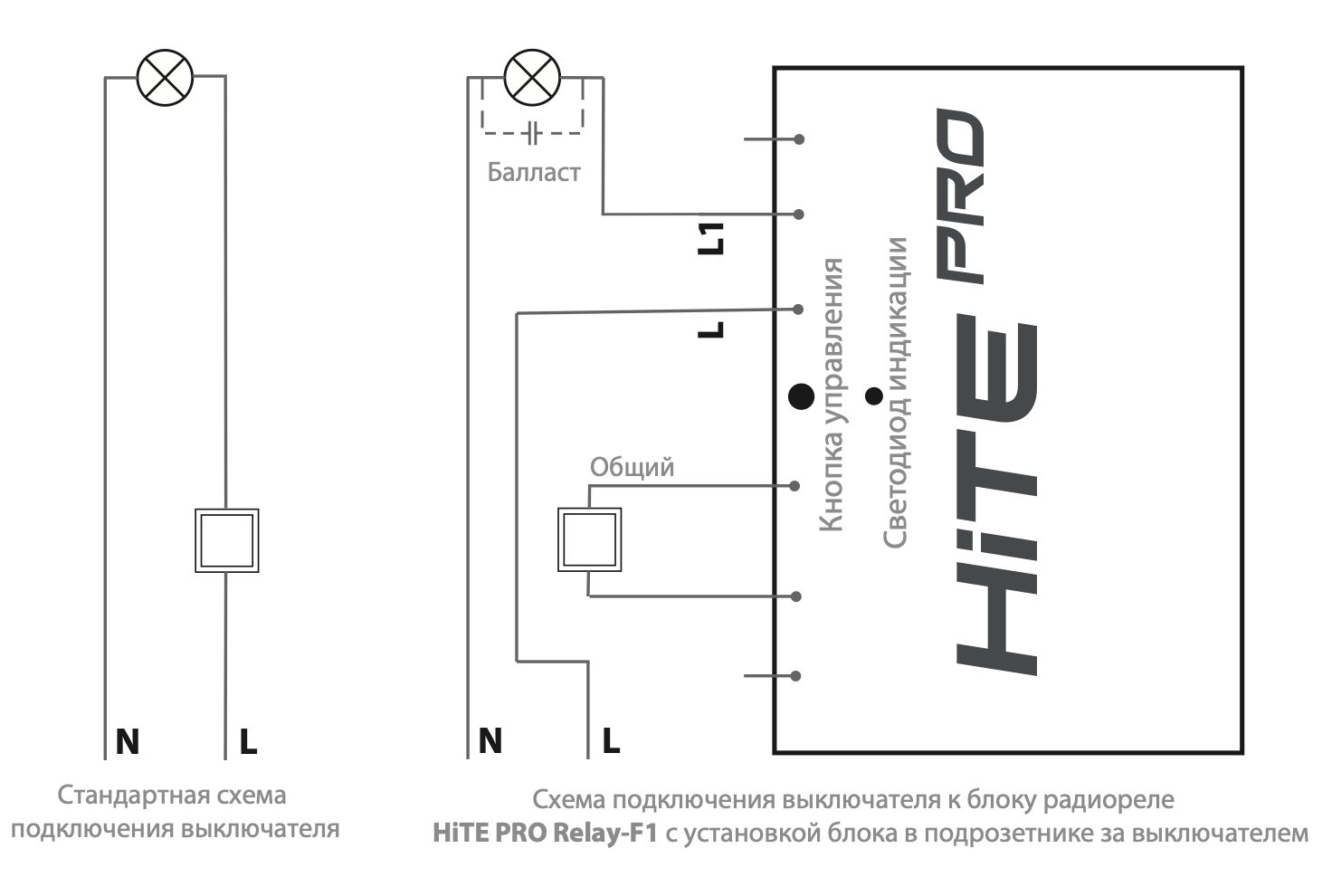 Hite pro relay 4m схема подключения