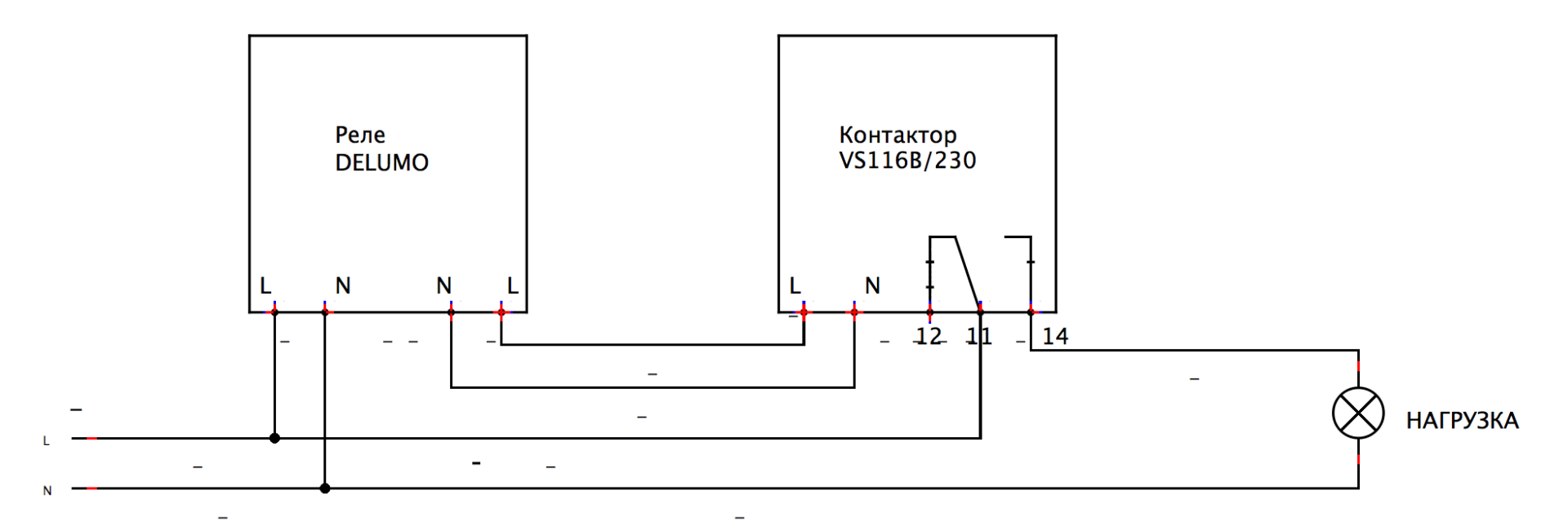 Hite Pro relay-1 схема