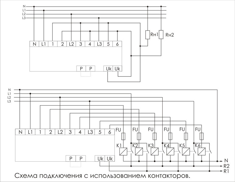 Pf 451 1 схема подключения